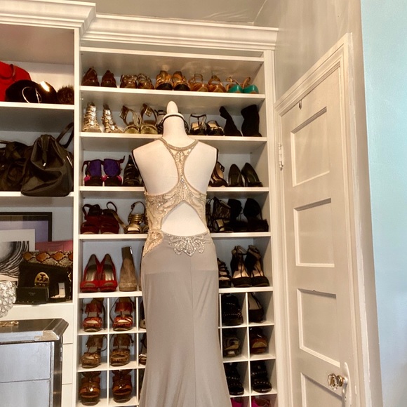 SHAIL K. A Kimi K Inc. Brand long beaded top gown - Picture 11 of 14